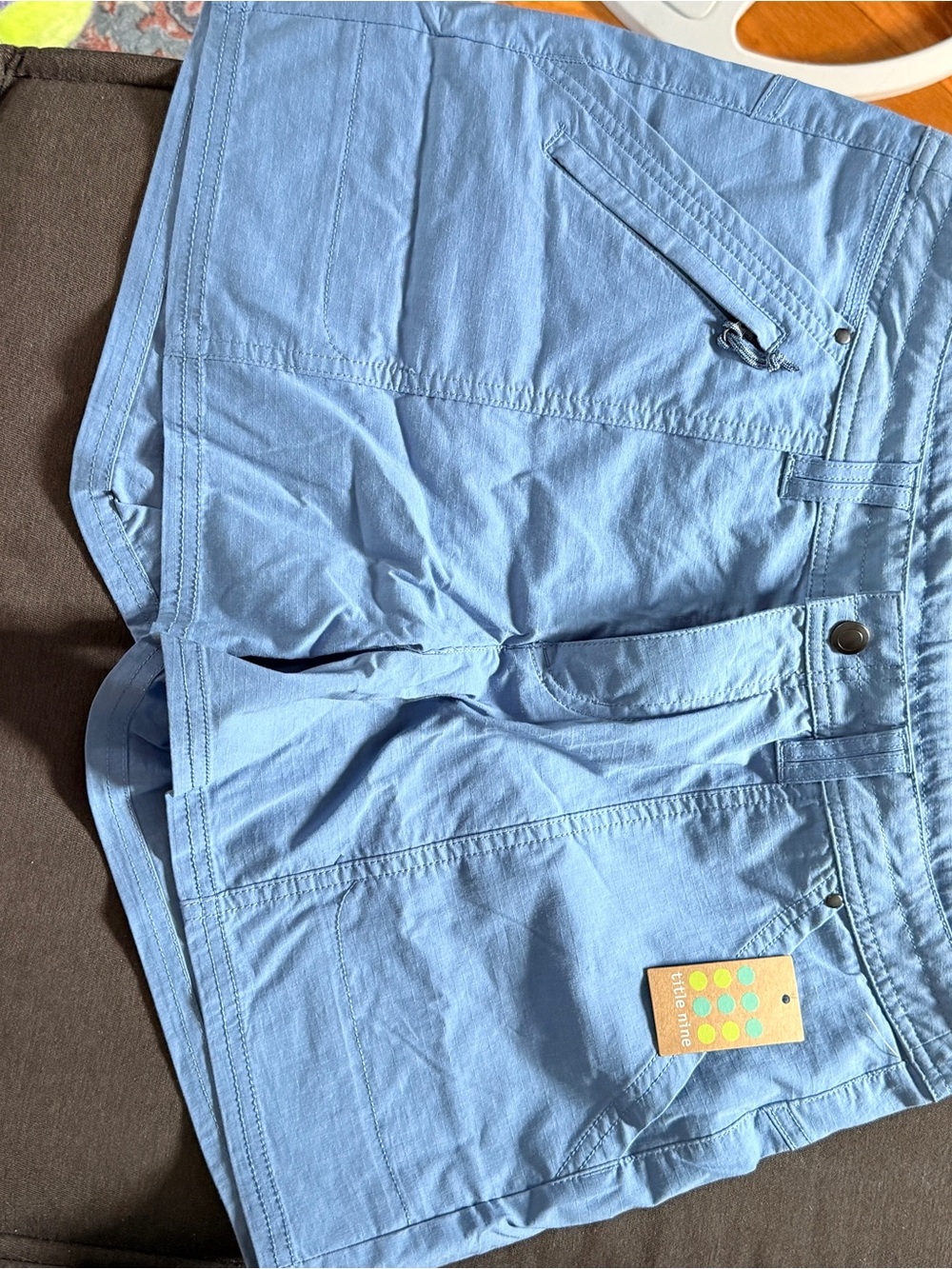 Title Nine Powder Blue Cargo Shorts